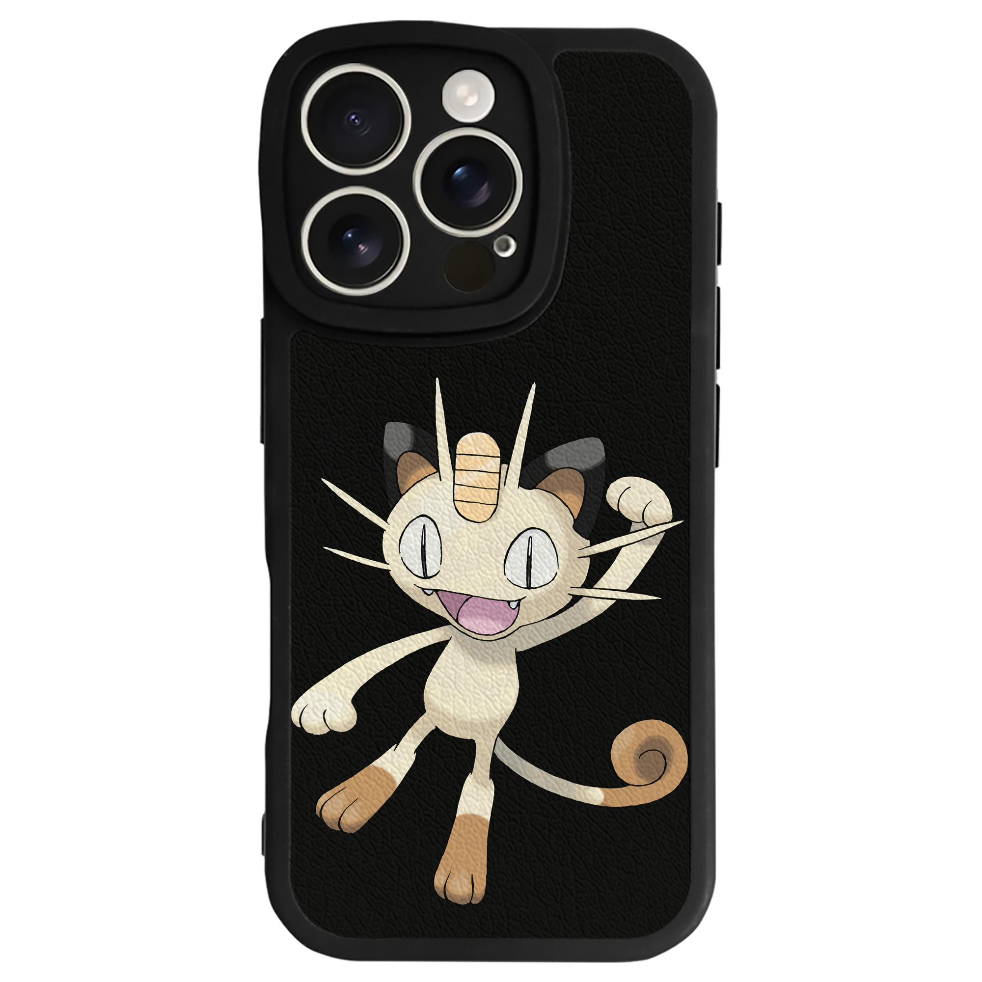 （画像用） ポケットモンスター Pokémon 【iPhone 16シリーズ対応】シリコンスマホケース（レザー調） 材質：シリコン